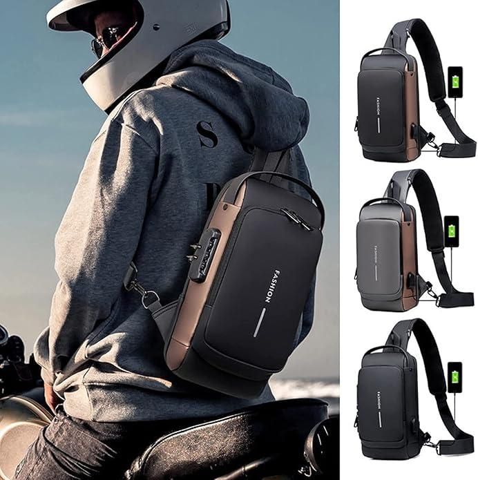 Sleek Anti-Theft Sling Bag